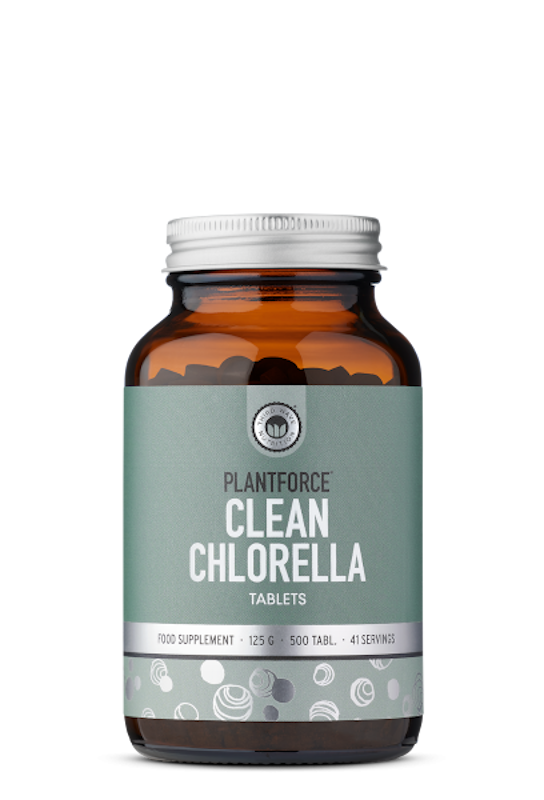 Plantforce Clean Chlorella 500 Tabs