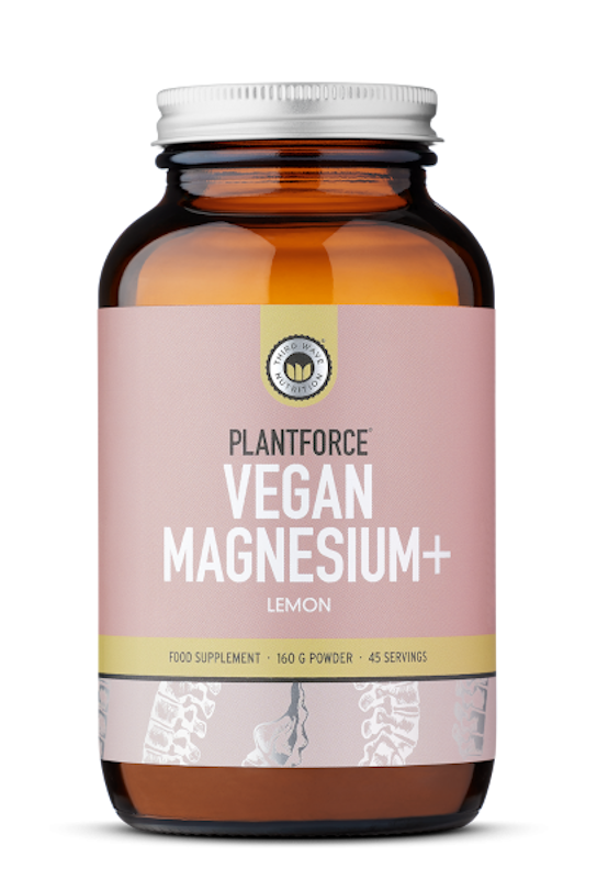 Plantforce Vegan Magnesium Lemon 160g Ionic Powder