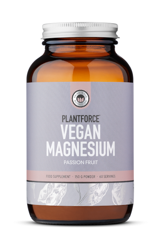 Plantforce Vegan Magnesium Passion Fruit 150g Ionic Powder