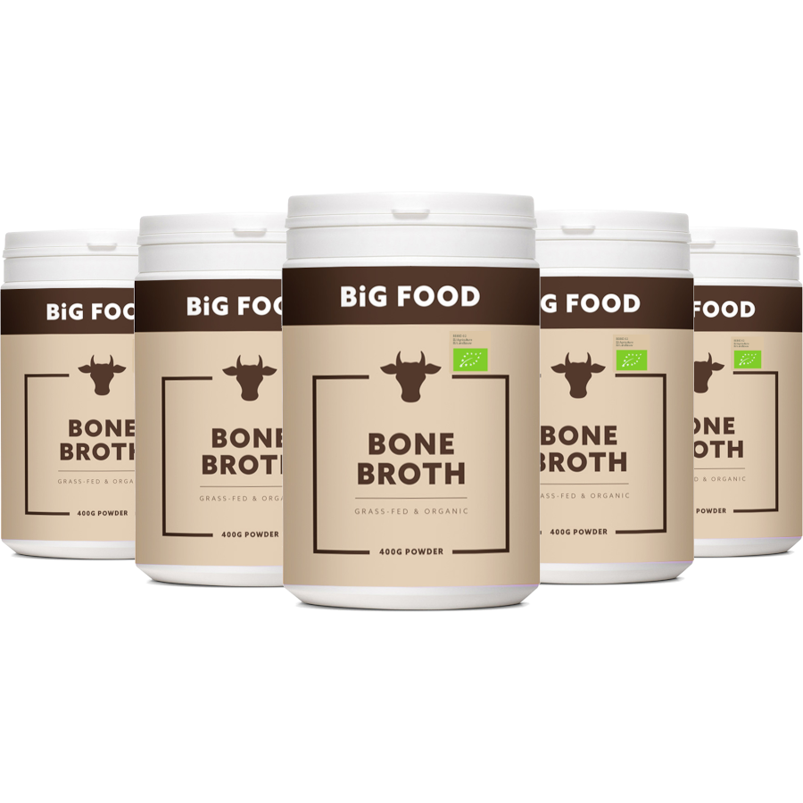 Big Food Beef Bone Broth 400 Gram (4 1 Gratis) Bio