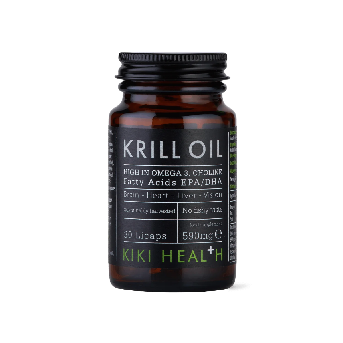 Kiki Health Krill Oil, 590mg 30 Licaps