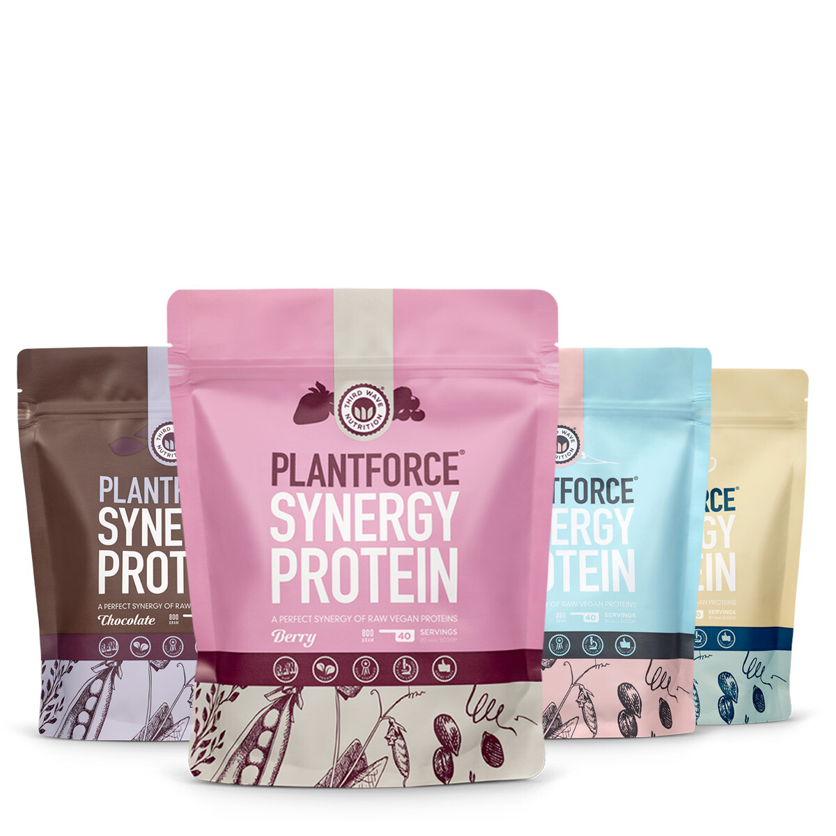 Plantforce Synergy Protein Alle Smaken 4x40 Porties 3 1 Gratis