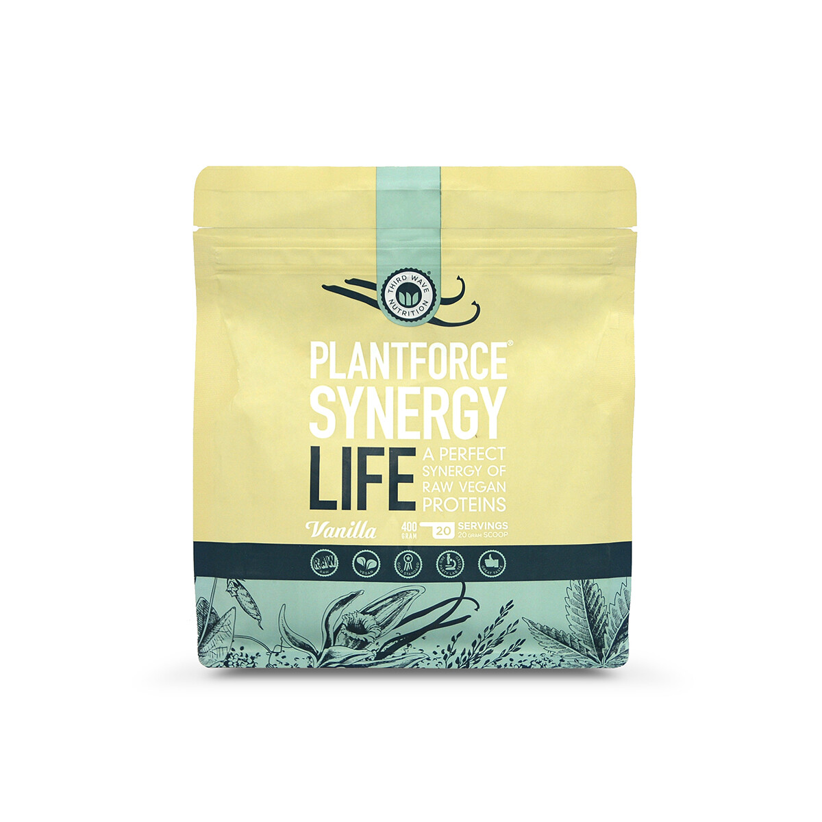 Plantforce - Synergy Life Vanille - 400 G