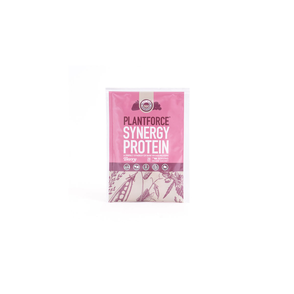 Plantforce Synergy Proteïne Berry 20 Gram