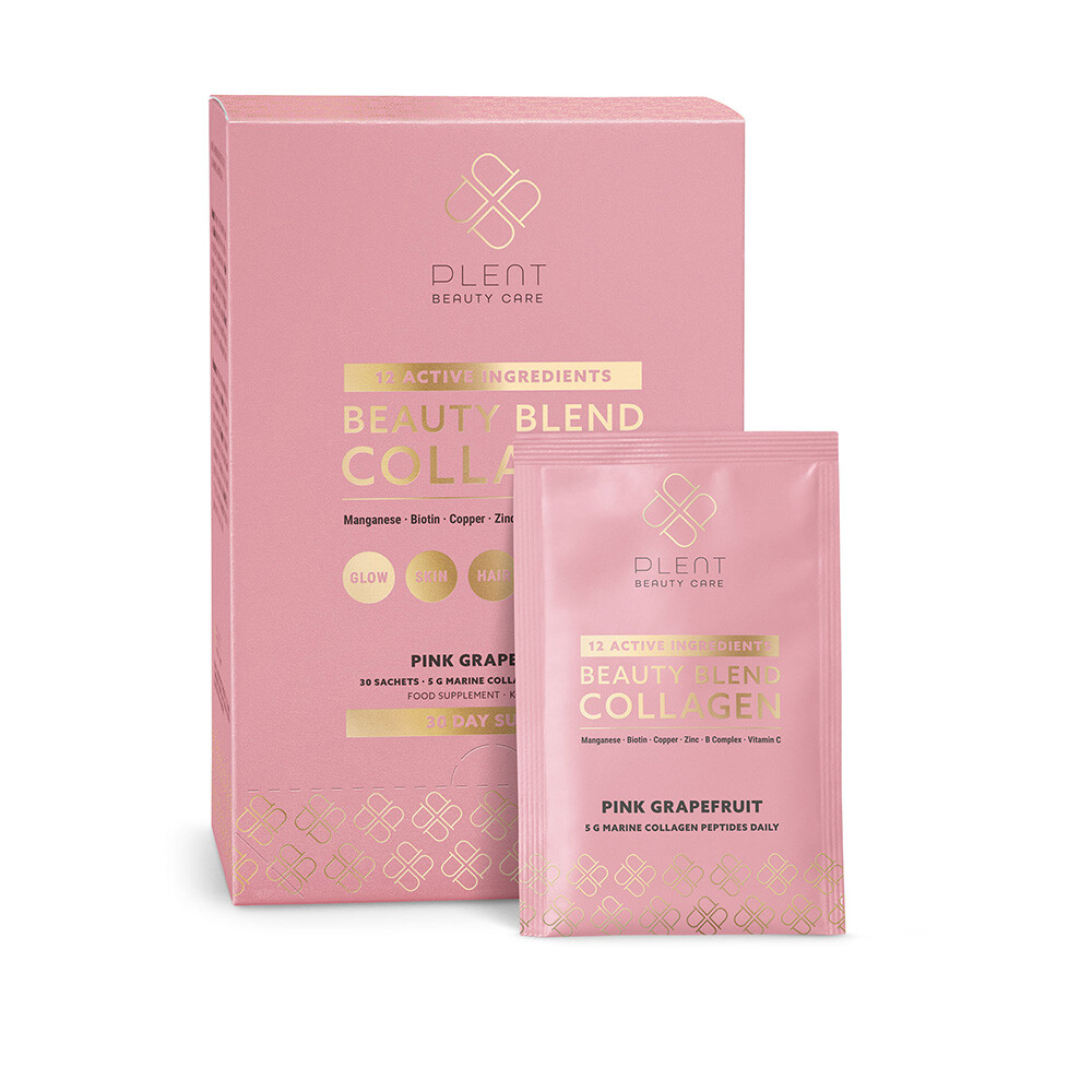 Beauty Blend Collageen Pink Grapefruit 30 Sachets van Plent
