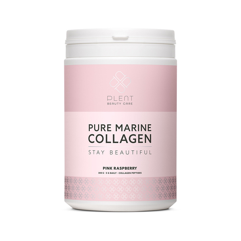 Pure Marine Collageen c Pink Raspberry 300g van Plent