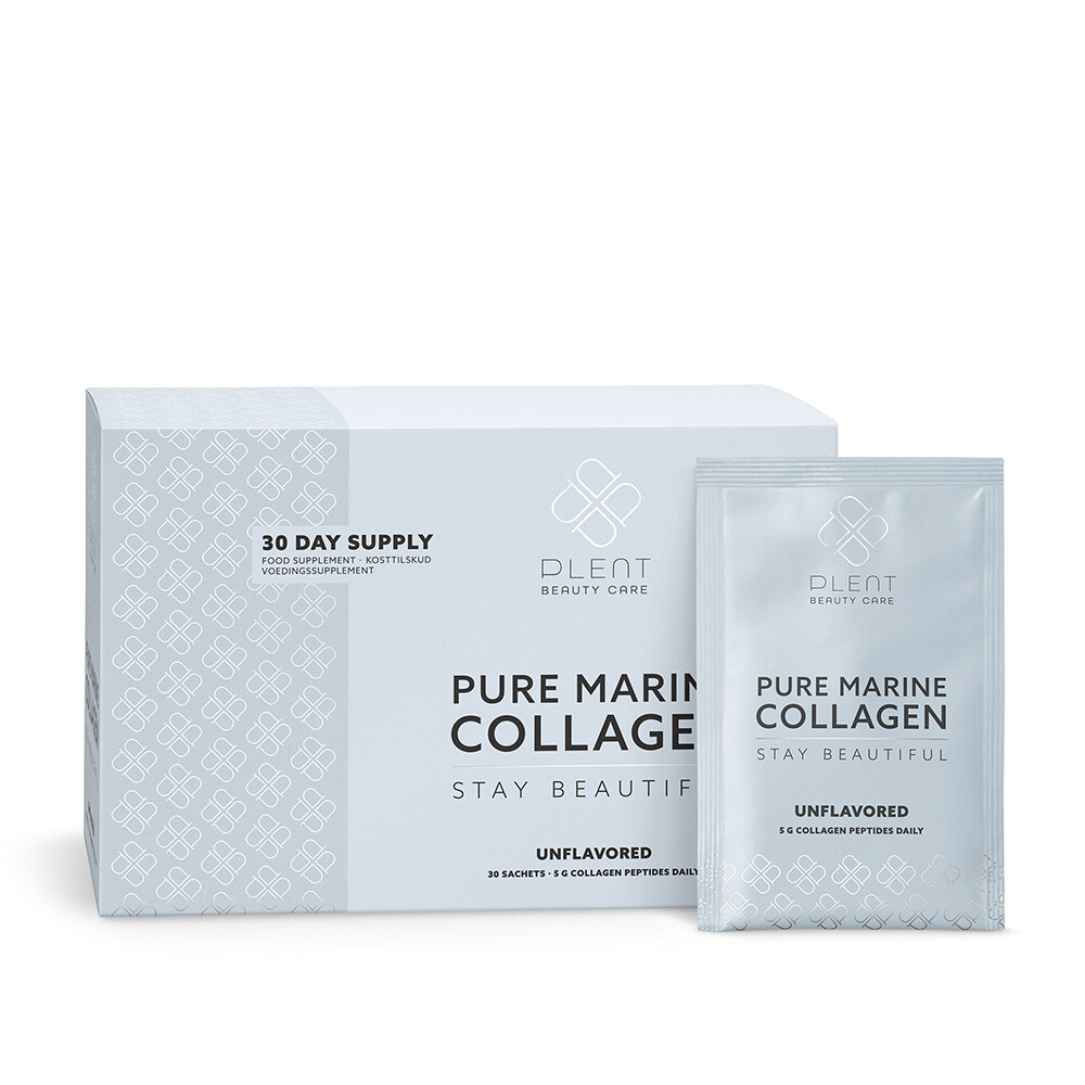 Pure Marine Collageen c Naturel 30 Sachets (30 Dagen) van Plent