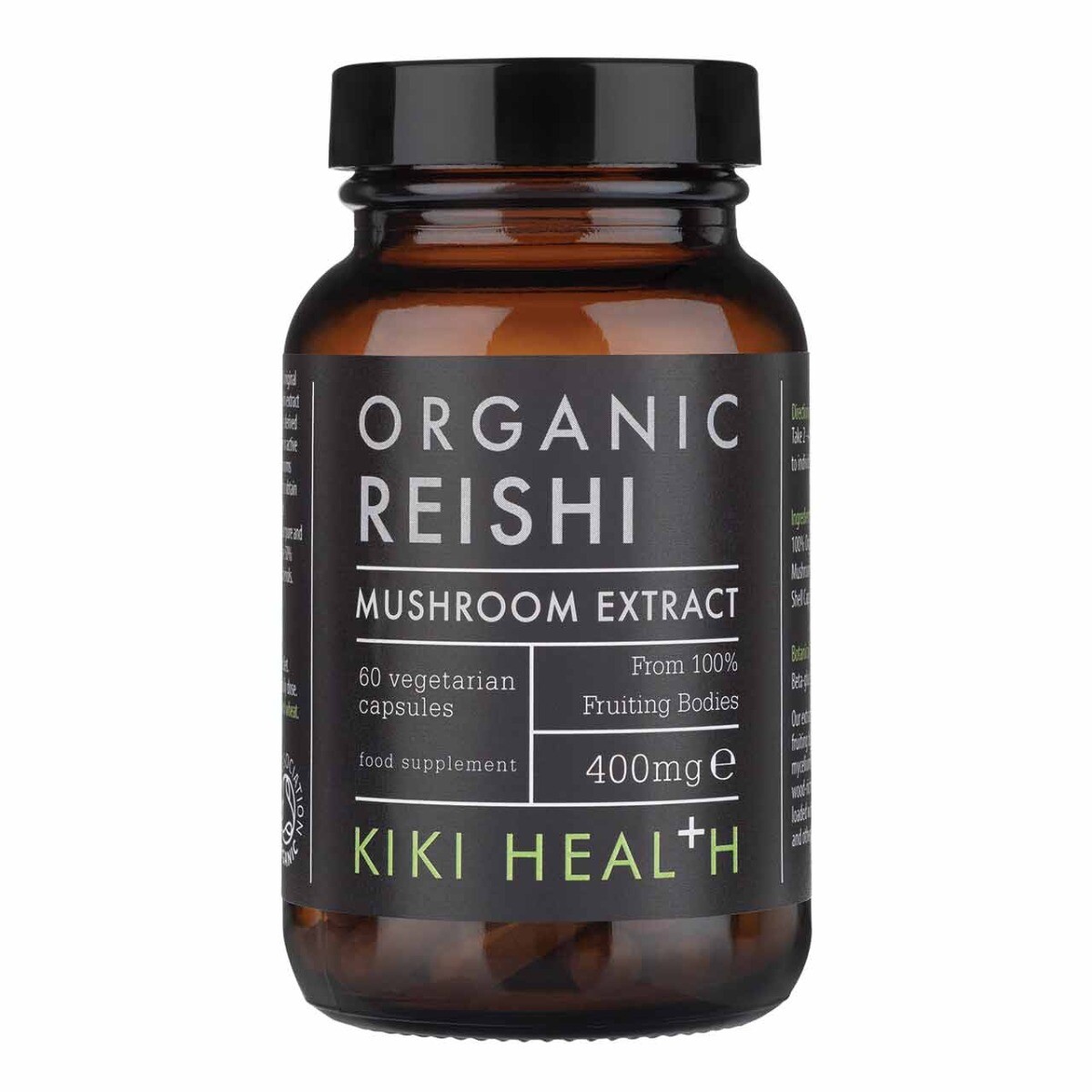 Kiki Health Reishi Extract Bio 60 Vegicaps