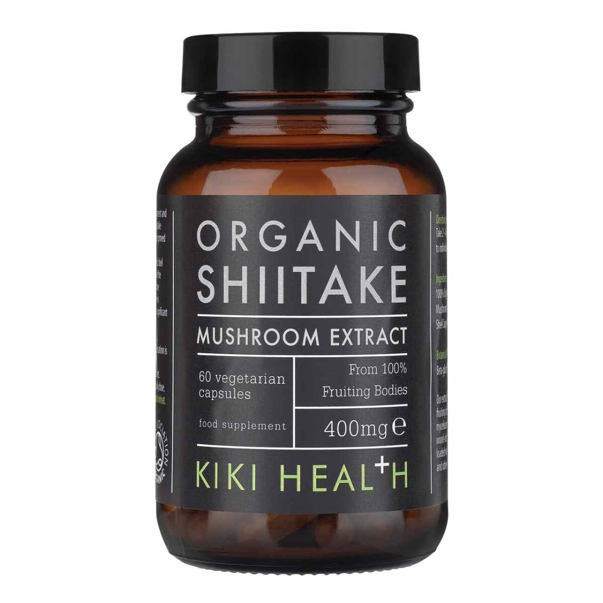 Kiki Health Shiitake Extract Bio 60 Vegicaps