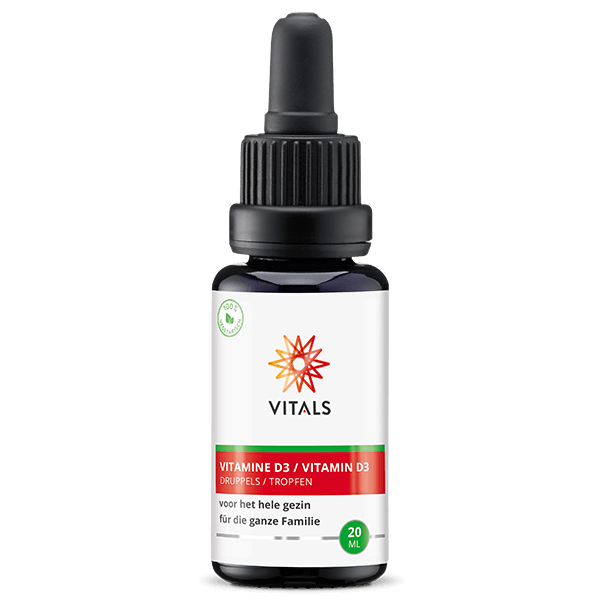 Vitals Vitamine D3 Druppels 20ml