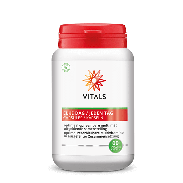 Vitals Elke Dag 60 Capsules Verbeterde Formule