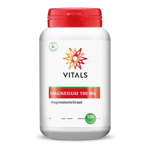 Vitals Magnesium Citraat 100 Capsules (100mg)