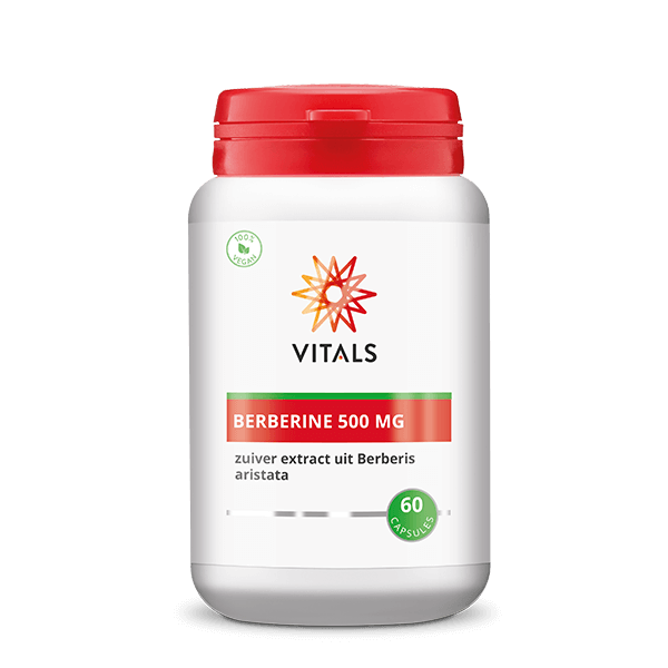 Vitals Berberine 60 Capsules (500 Mg)