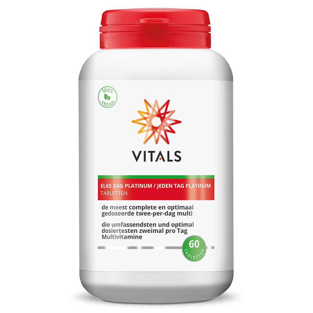 Vitals Elke Dag Platinum 60 Tabletten