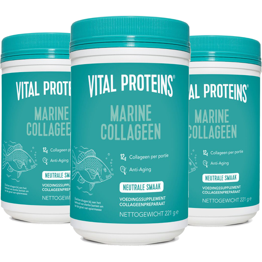 Vital Proteins Marine Collageen 3 X 221g Voordeelpakket
