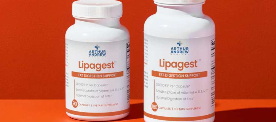 ondersteuning bij vertering van vette maaltijden - Lipagest van Arthur Andrew Medical