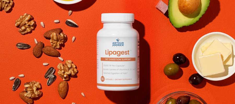 ondersteuning bij vertering van vette maaltijden - Lipagest van Arthur Andrew Medical
