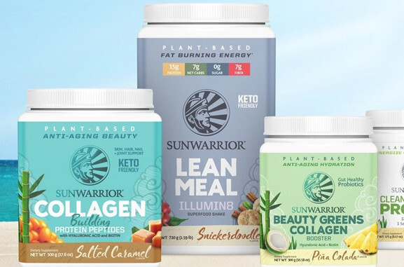 sunwarrior vegan sportsupplementen